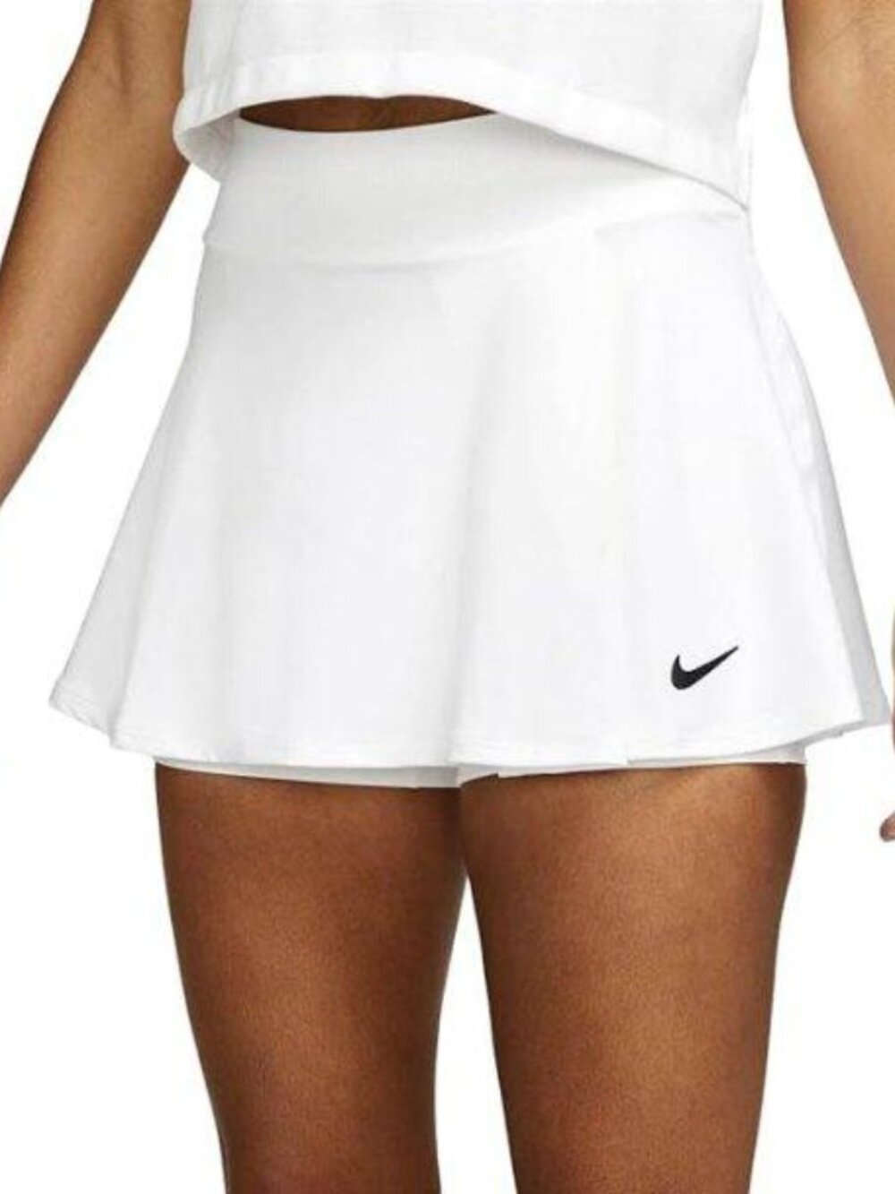 Nike Court Dri-FIT Victory Women's Flouncy Skirt Skort Size XXL White Tennis NWT